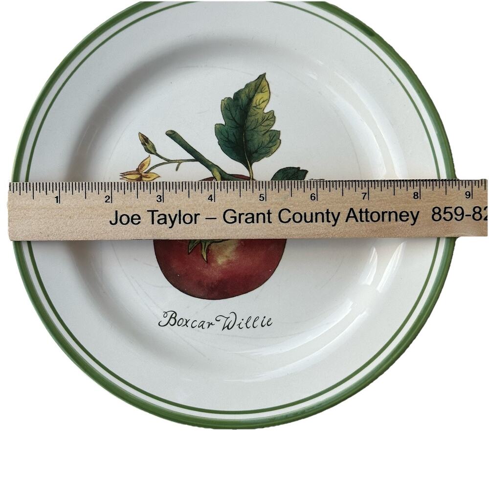 Williams Sonoma Heirloom Tomatoes 9" Plates (Set Of 3) Portugal - Picture 8 of 10